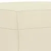 3-tlg. Sofagarnitur Creme Kunstleder Produktbild-Vorschau 6