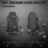 ZEN Saga Leder Gaming Chair Drehstuhl Bürostuhl Produktbild-Vorschau 9