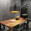 Hängeleuchte, schwarz-gold, 1 flammig, H 120 cm Produktbild-Vorschau 6