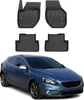 2012-2019 Volvo V40 Podlahové rohože TPE čierne 4 ks Náhľad obrázku produktu 1