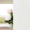 Two roses in a vase in front of a window with a view of a field. Produktbild-Vorschau