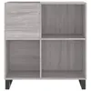 vidaXL Plattenschrank Grau Sonoma 84,5x38x89 cm Produktbild-Vorschau 4