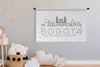 MuchoWow® Wandteppich Wandbehang Skyline "Bogota" auf Produktbild-Vorschau 3