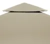 vidaXL Pavillon-Ersatzdach 310 g/m² Beige 3x3 m Produktbild-Vorschau 2