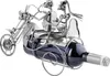 BRUBAKER portabottiglie coppia in moto scultura in metallo Anteprima dell’immagine prodotto 5