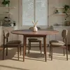 Skye Decor, Erweiterbarer Esstisch, Barok-Walnuss, 100 x 75 Produktbild-Vorschau 6