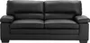 Couchgarnitur Leder 3+2 - Büffelleder - Schwarz - MIMAS Produktbild-Vorschau 12