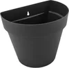 1.02 Vaso da fiori in plastica per montaggio a parete - ca. Anteprima dell’immagine prodotto 1