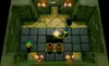 A scene from the video game The Legend of Zelda: Link's Awakening, showing Link and an enemy in a dungeon room. Produktbild-Vorschau