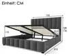 Flieks Polsterbett 140x200cm, Boxspringbett mit Lattenrost, Produktbild-Vorschau 7