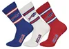 NFL Bills 3pk Crew Socks 43/46 Modrá/bílá/červená Náhled obrázku produktu 6