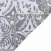 vidaXL Tappeto per esterni ARAKIL Grigio chiaro 190x290 cm Anteprima dell’immagine prodotto 3