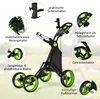 Golfový vozík COSTWAY, golfový vozík se 4 koly, hliníkový Náhled obrázku produktu 6