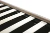BELIANI Łóżko beżowoszare welurowe 160 x 200 cm Podgląd zdjęcia produktu 9