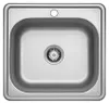 Faizee Home Edelstahlspüle 48x48 cm mit Spiral Armatur & Produktbild-Vorschau 3