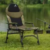 Rybárske kreslo CampFeuer, maskáčová olivovo zelená farba, Náhľad obrázku produktu 2