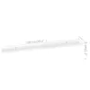 vidaXL Wandregale 2 Stk. Hochglanz-Weiß 100x9x3 cm Produktbild-Vorschau 8
