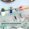 bremermann Bad-Serie LUCENTE Glasablage aus Edelstahl Produktbild-Vorschau 3