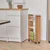 Schmaler Küchenwagen auf Rollen COME, 78 cm Produktbild-Vorschau 10