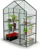 Gewächshaus zwei Regale 140 x 71 x 195 cm Plonos 4922 Produktbild-Vorschau 2