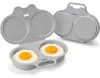 Mikrowellen Eierkocher 2er Set, Eierkocher für Mikrowelle Produktbild-Vorschau 1