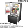 Hisense RF793N4SAFE side-by-side refrigerator Freestanding Voir les images du produit 13
