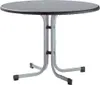 Tisch 136/W 100 cm weiß Gestell aus Stahl in weiß, Produktbild-Vorschau 5