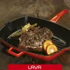 LAVA Metal Padella grill 28 x 28 cm con coperchio, ghisa, Anteprima dell’immagine prodotto 4