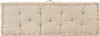 vidaXL Poduszka z palety bawełnianej 120×40×7 cm beżowa Podgląd zdjęcia produktu 4