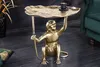 Beistelltisch 55cm Gold Design Tisch Modern Wohnzimmer Produktbild-Vorschau 3