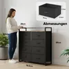 HOKEEPER Kommode, Schrank mit 8 Schubladen aus Stoff, Produktbild-Vorschau 6
