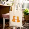 Mr. & Mrs. Panda Tote Bag Füchse Liebe - Transparent - Produktbild-Vorschau 5
