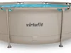 VirtuFit Rundbecken Ø244 x 76 cm Beige mit Filterpumpe Produktbild-Vorschau 14