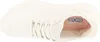 A top-down view of a white sneaker. Voir les images du produit