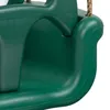 A close-up view of a green plastic swing seat with a rope attached. Náhled obrázku produktu