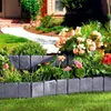 JOIEYOU Bordure de pelouse en plastique 2,5M Bordure de Voir les images du produit 3