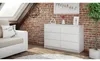 Topeshop K120 BIEL 2X3, Weiß, 6 Schublade(n), Partikelbord, Produktbild-Vorschau 2