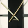 Metallwanduhr schwarz Unique für Wohnzimmer, Schlafzimmer, Produktbild-Vorschau 5
