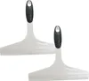 Novaliv 2x Duschabzieher 23,5 cm Weiß ergonomischer Griff Produktbild-Vorschau 1