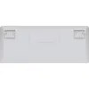 The back of a white mechanical keyboard is shown against a white background. Anteprima dell’immagine prodotto