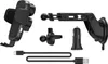 Hama FC10 Motion, Auto, USB, Kabelloses Aufladen, Schwarz, Produktbild-Vorschau 3