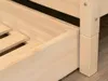 Under Bed Wooden Drawer with two cutouts BUDDY on Wheels - Produktbild-Vorschau 15
