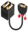 LINDY VGA-Splitterkabel 2 Port 1 x VGA St. an 2x VGA Kupp. Produktbild-Vorschau 3