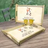 Mr. & Mrs. Panda Tablett Kuh - Vintage - Geschenk, Träume, Produktbild-Vorschau 2