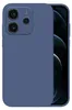 A close-up view of a blue smartphone case with a camera module. Produktbild-Vorschau