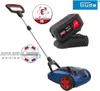 A cordless lawnmower with battery and charger, presented on a white background. Produktbild-Vorschau
