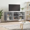 [Home] TV-Schrank Betongrau 103,5x30x50 cm Holzwerkstoff , Produktbild-Vorschau 1