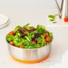 BRA Efficient | Salatschleuder aus Edelstahl 18/10, 4 L, Produktbild-Vorschau 3