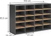 Schuhschrank Vicco Lysander Goldkraft Eiche 104 x 65.5 cm, Produktbild-Vorschau 2