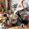 Klausberg garnki stalowe 10 elementów 1.7l, 2.1l, 2.9l, Podgląd zdjęcia produktu 5